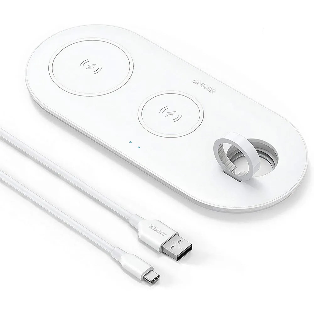 Anker PowerWave 3-in-1 Station with Watch Charging Cable Holder